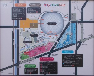 東京ドーム地図